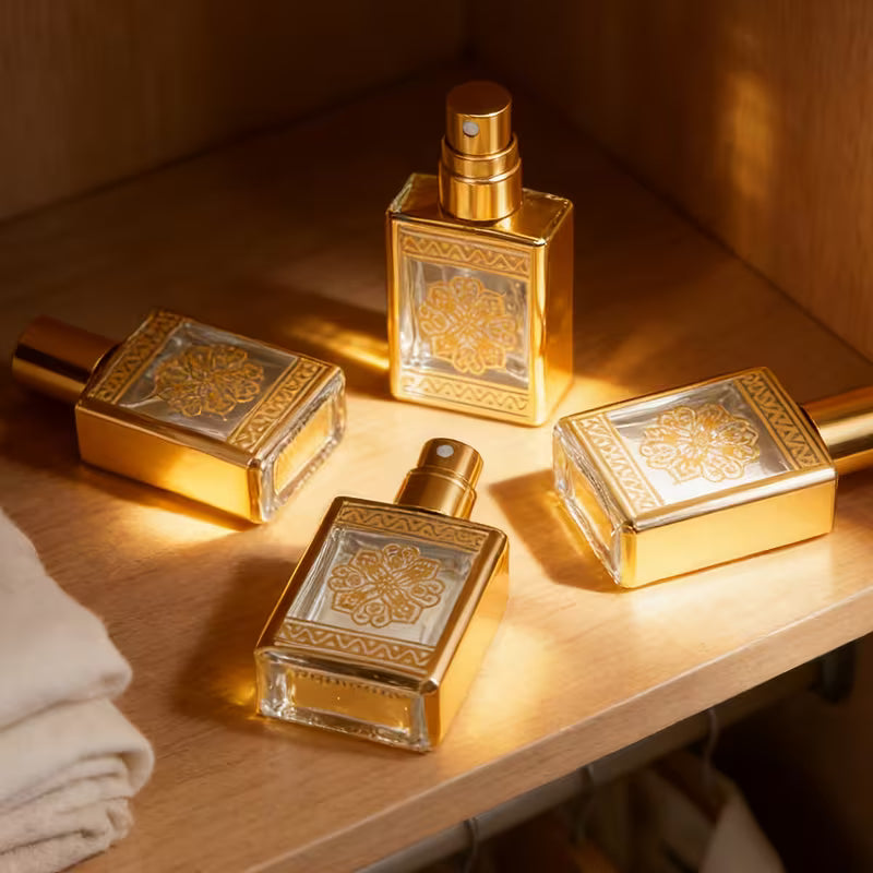 THE MICROPARFUM | Luxury Refillable Gold Atomiser